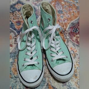 Unisex Converse Chuck Taylor All Stars, Mint Green, W9 M7 EU40
